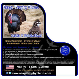 Turkey Gobble and Whistle food plot